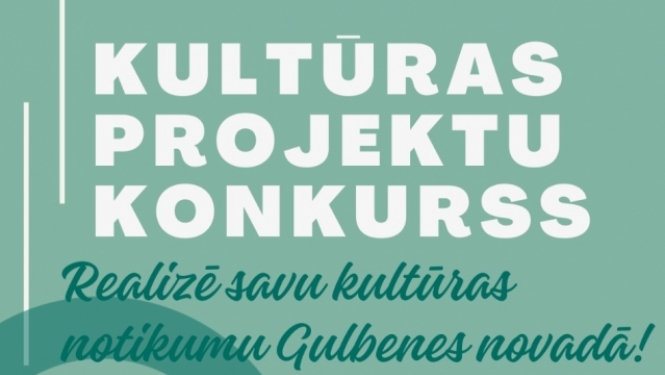 Attēls: Gulbenes novada kultūras projektu konkurss