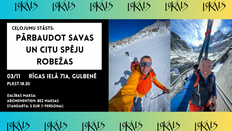 Stāstu vakars ar Kristapu Salenu