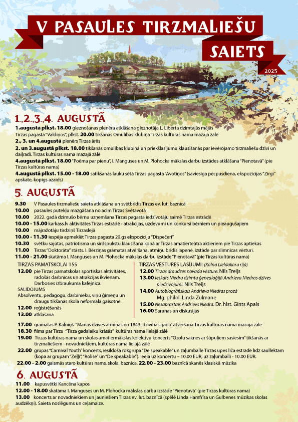5. pasaules tirzmaliešu saiets