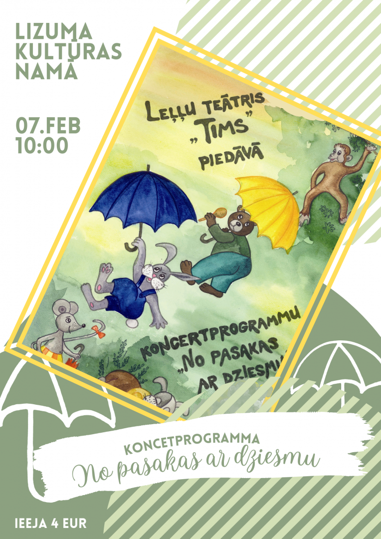 Koncertprogramma "No pasakas ar dziesmu" Lizumā