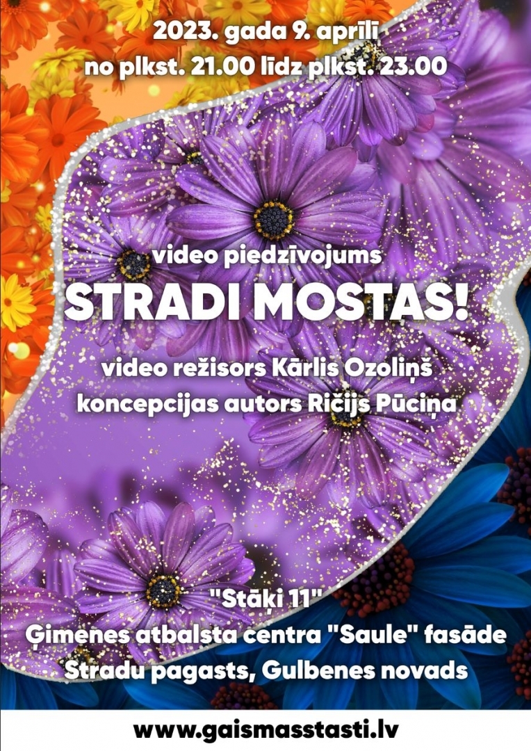 Video projekcijas Stāķos 9. aprīlis