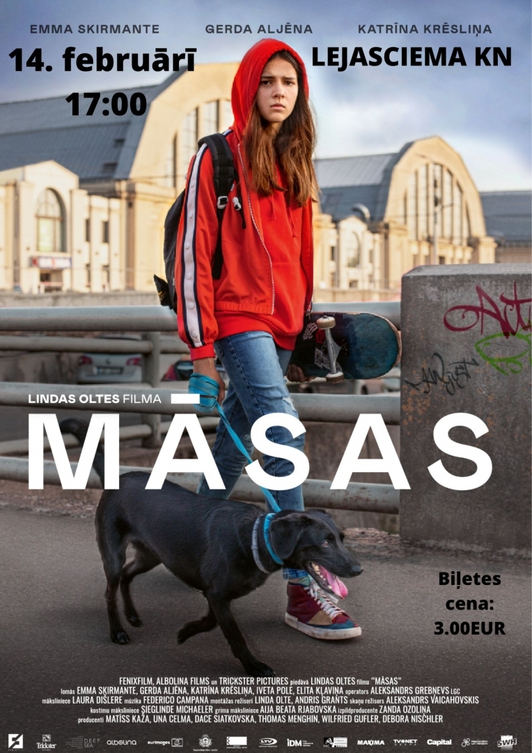Filma "Māsas" Lejasciemā 14. februārī 17:00