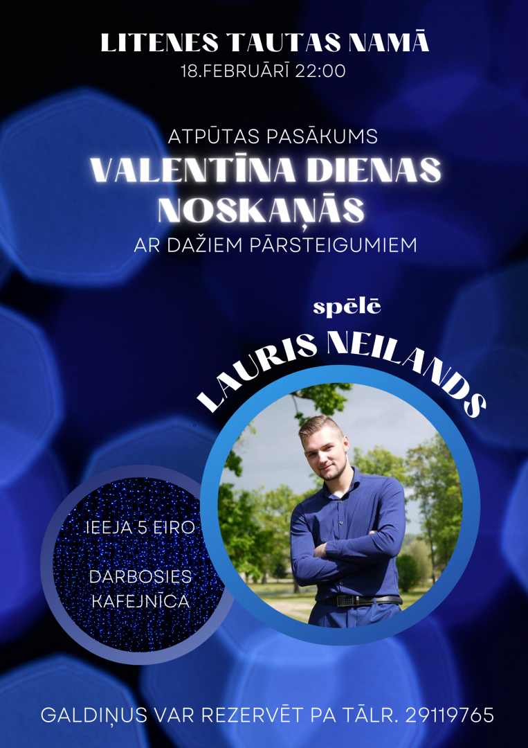 Atpūtas vakars Valentīndienas noskaņās Litenē