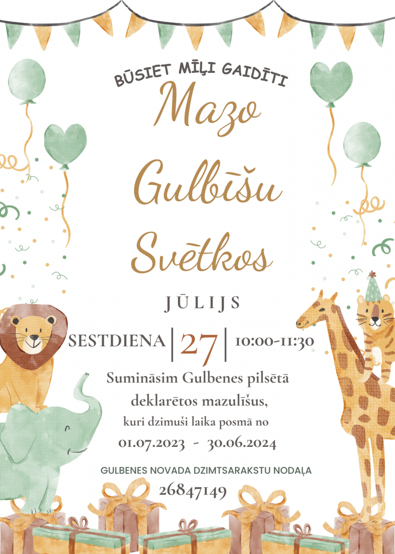 Attēls: Mazo Gulbīšu svētki Gulbenē