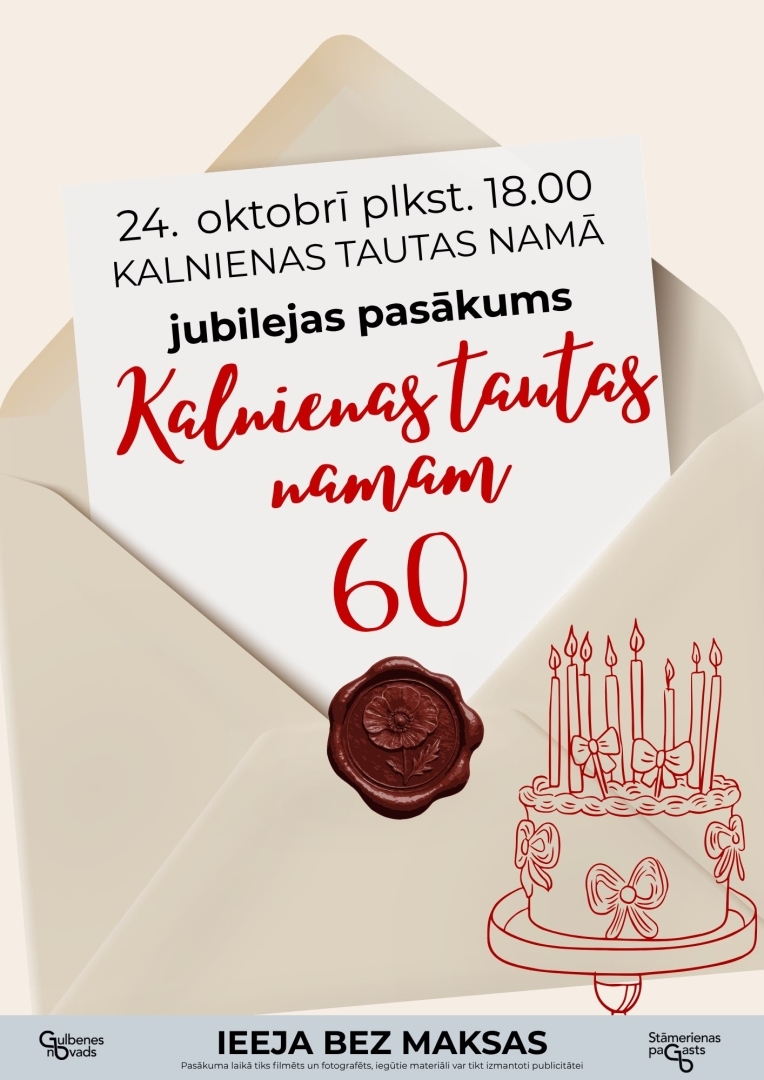 Kalnienas tautas namam 60