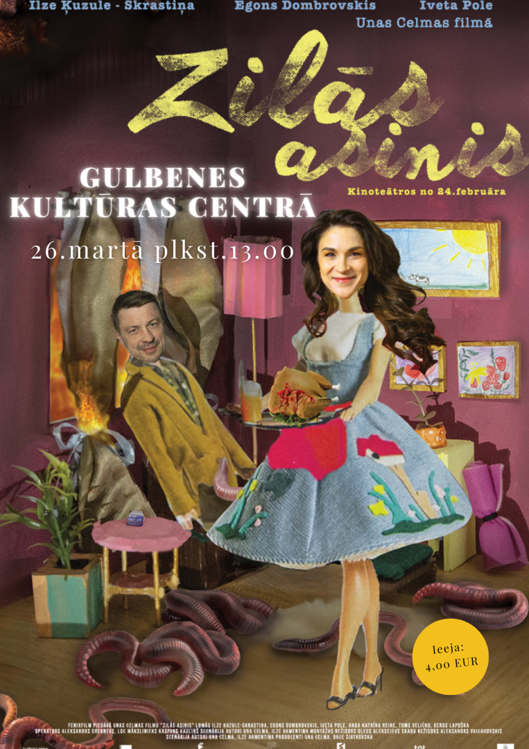 Filma "Zilās asinis" Gulbenē
