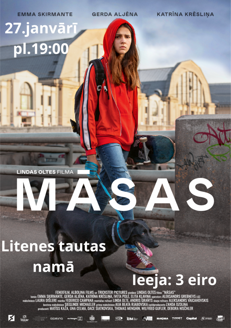 Lindas Oltes filma "Māsas" 27. janvārī 19:00 Litenē