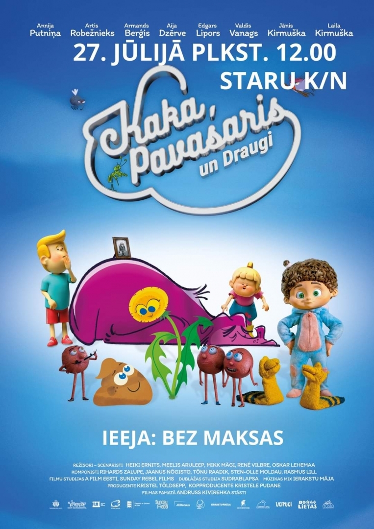 Animācijas filma "Kaka, pavasaris un draugi"