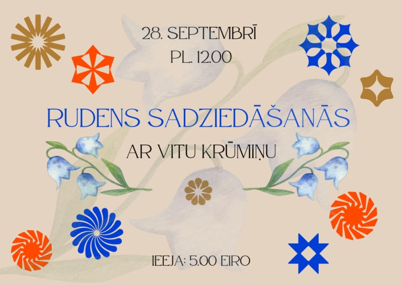Sadziedāšanās ar Vitu Krūmiņu