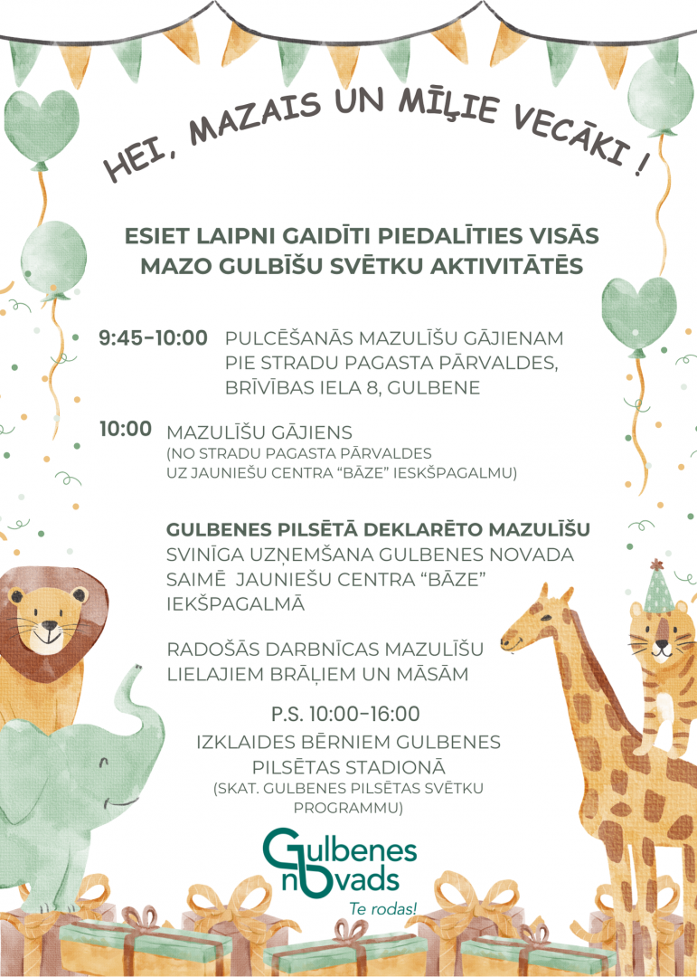 Attēls: Mazo Gulbīšu svētki Gulbenē