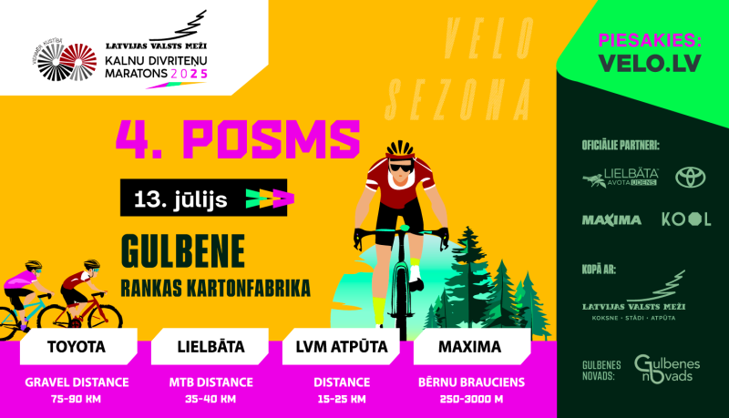 Attēls: LVM MTB un Gravel maratons turpināsies ar jaunu posmu Rankas  kartonfabrikā