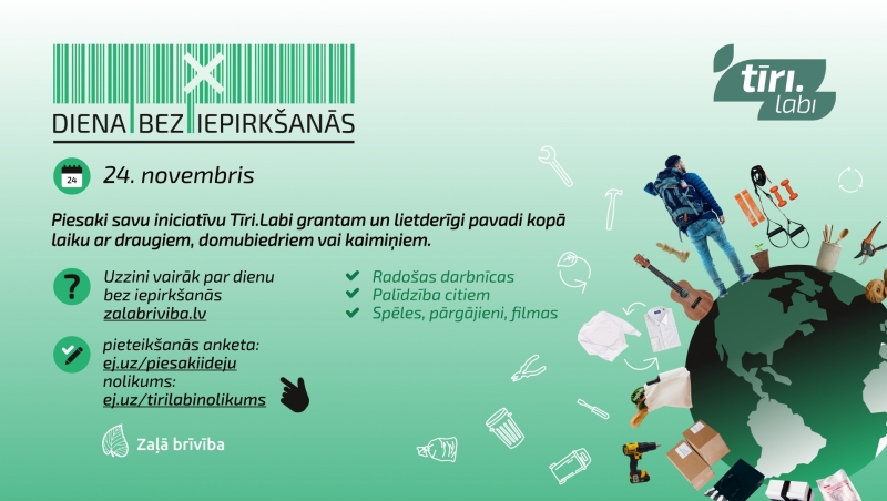 Attēls: Diena bez iepirkšanās 24.novembrī