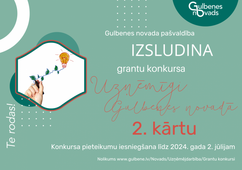 Attēls: grantu konkurss 2. kārta