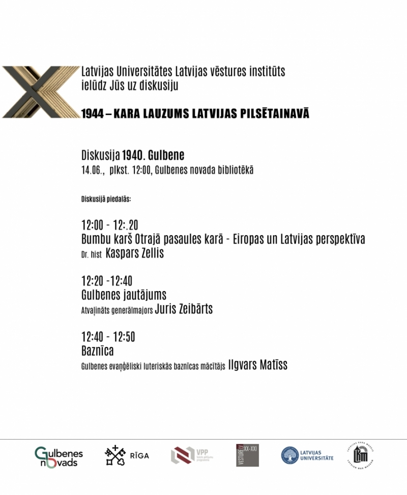 Attēls: 1944 – Kara lauzums Latvijas pilsētainavā.