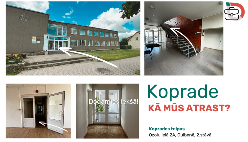 Attēls: koprades telpas Gulbenē