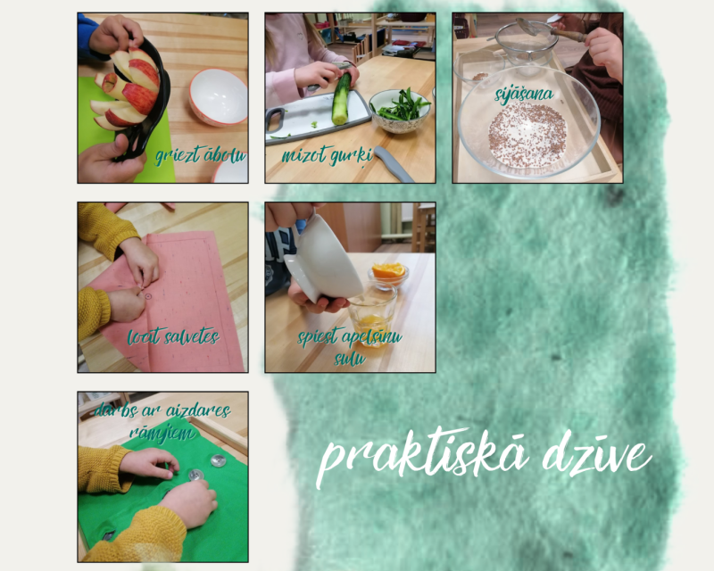 Attēls: Montesori praktiskā dzīve 1