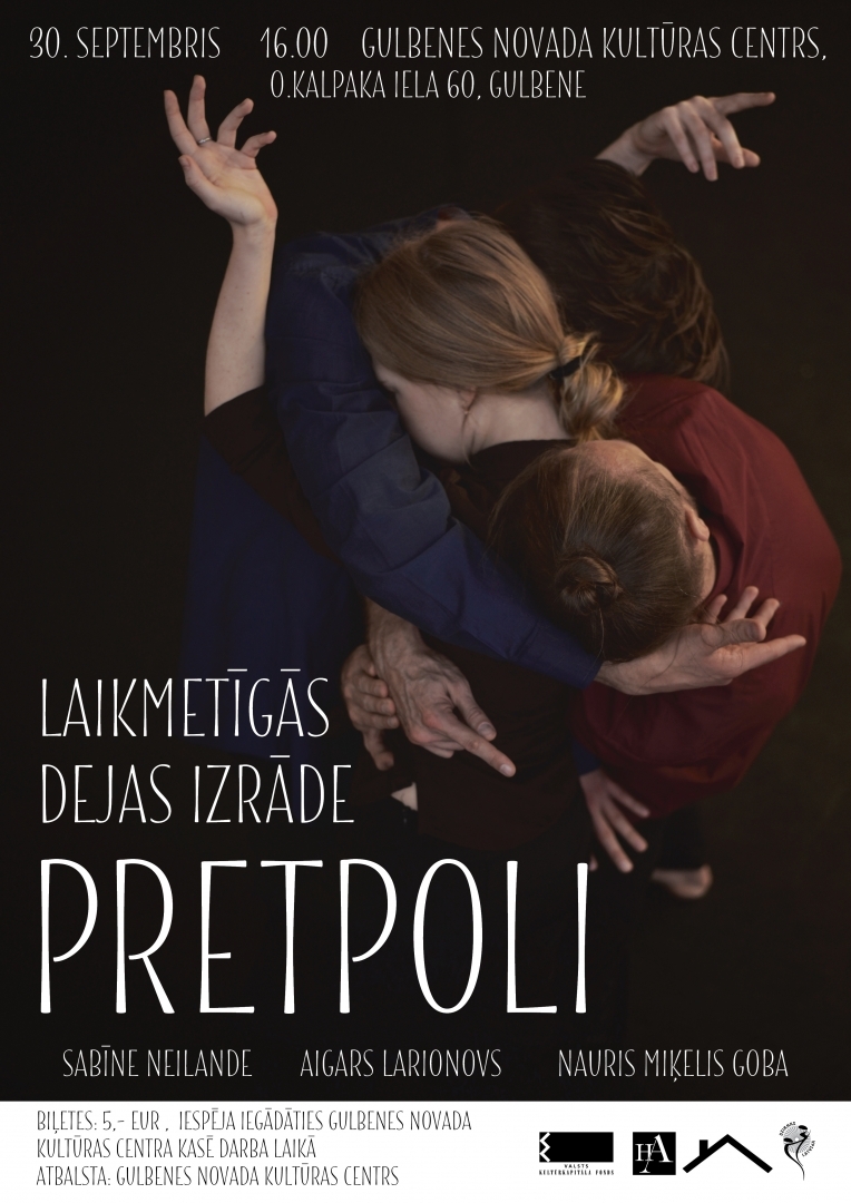 laikmetīgās dejas izrāde PRETPOLI