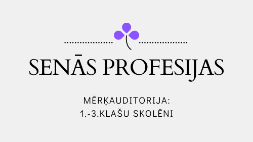 Senās profesijas