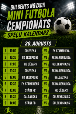 Gulbenes novada mini futbola čempionāts