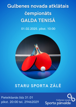 galda teniss
