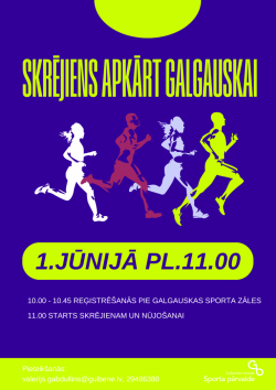 galgauskas skrējiens