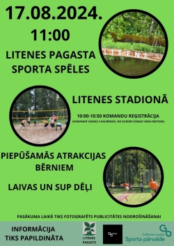 Litenes sporta aktivitātes