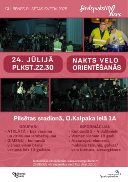 nakts velo orientēšanās