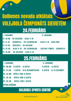 volejbola čempionāts