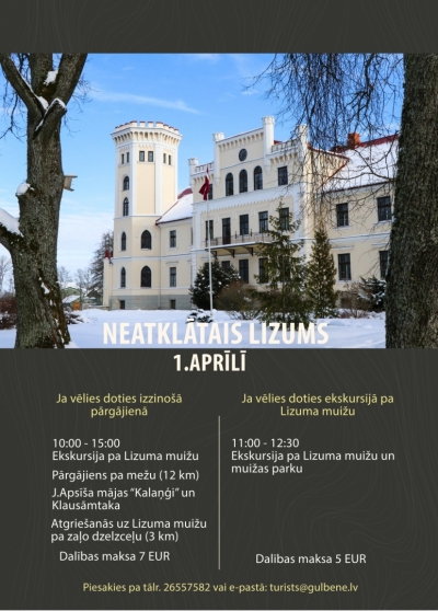 Ekskursija "Neatklātais Lizums"