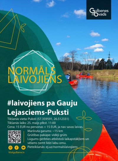 Afiša: Laivojiens pa Gauju
