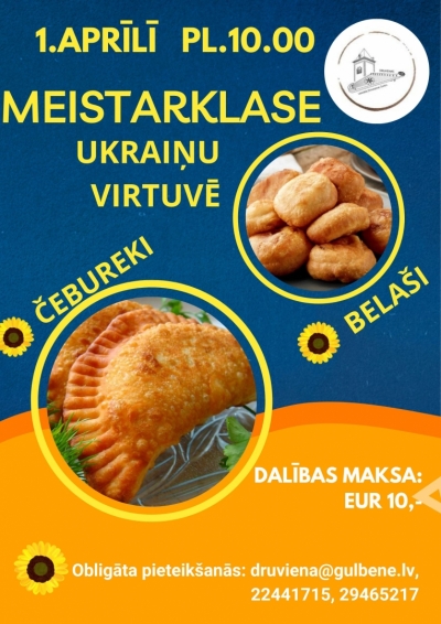 Meistarklase ukraiņu virtuvē