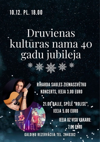 Druvienas kultūras namam 40