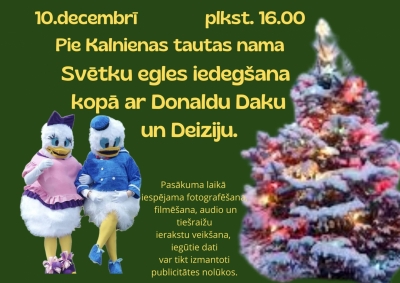 Egles iedegšana Kalnienā