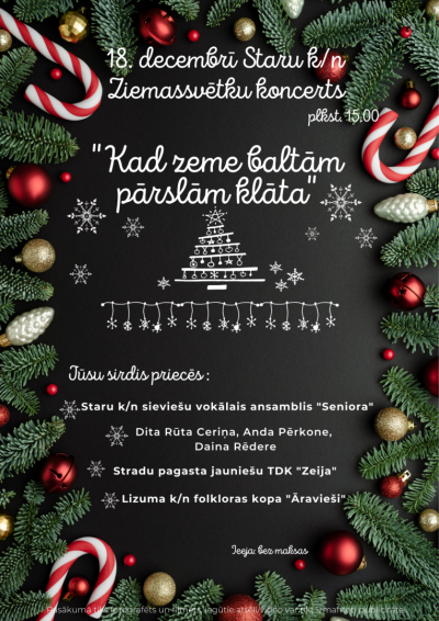 Ziemassvētku koncerts Staros
