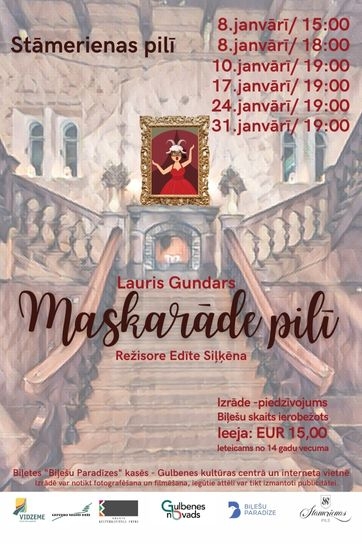 Izrāde "Maskarāde pilī"