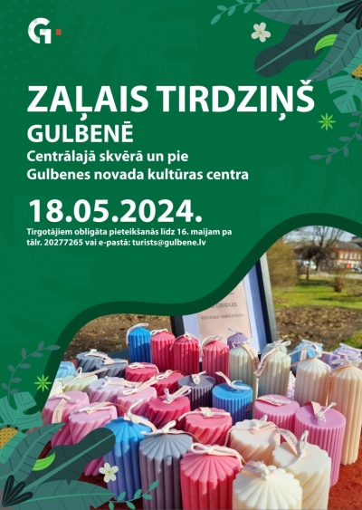 Attēls: Zaļais tirdziņš maijā