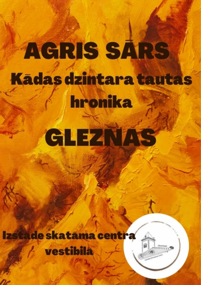 Agra Sāra gleznu izstāde "Kādas dzintara tautas hronika"