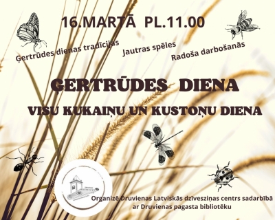 Ģertrūdes dienas pasākums