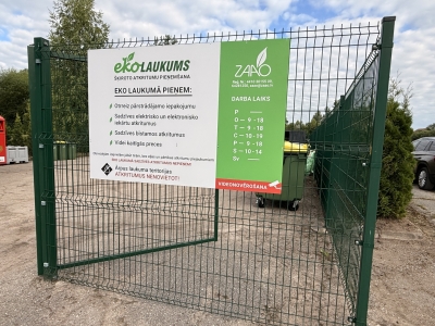 Attēls: Gulbenē (1. Maija ielā 6) darbu atsāk SIA ZAAO EKO laukums! 