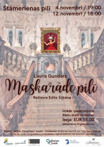 Afiša: Maskarāde pilī