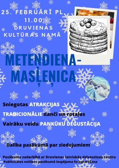Meteņdiena Druvienā