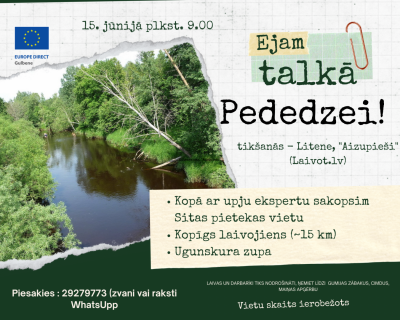 Attēls: Ejam talkā Pededzei