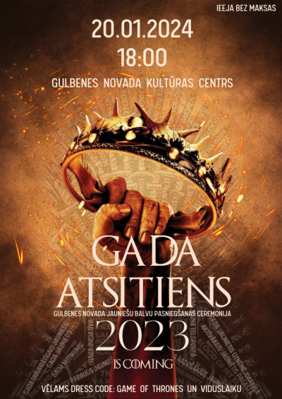 Gada atsitiens 2023