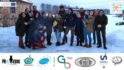 Attēls: projekts Escape Exclusion noslēdzies dalībnieki