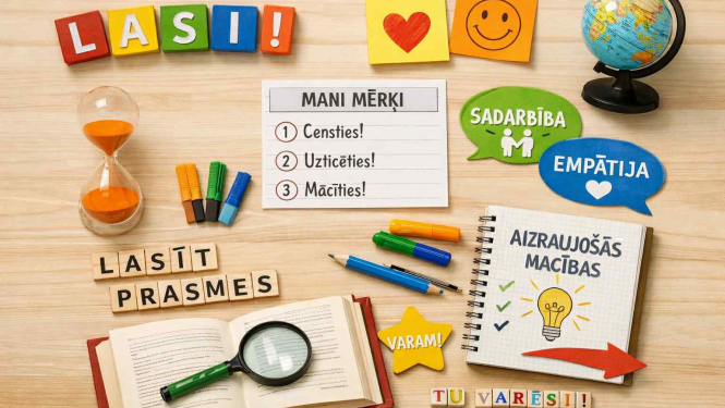 Attēls: Uzsākta ESF+ projekta “Skola – kopienā” īstenošana 2025./2026. mācību gadā