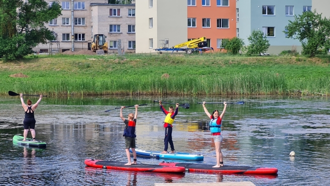 Aktīvi aizvadīti Stradu pagasta Stāķu dīķa svētki 