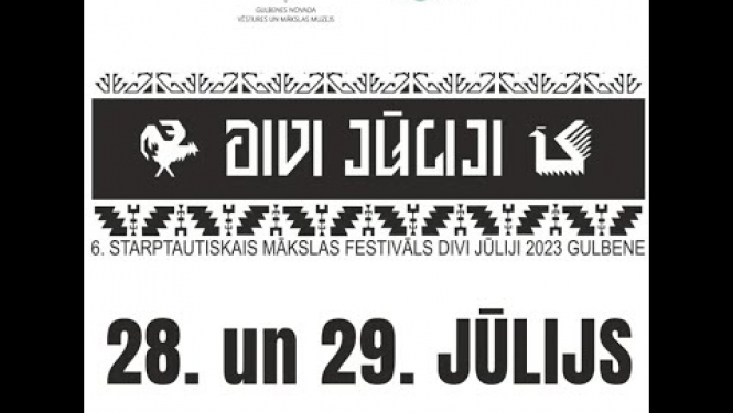 6. starptautiskais mākslas festivāls “Divi Jūliji”