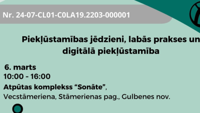 Attēls: Piekļūstamības jēdzieni, labās prakses un digitālā piekļūstamība