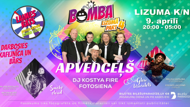 Balle Lizumā 9. aprīlī