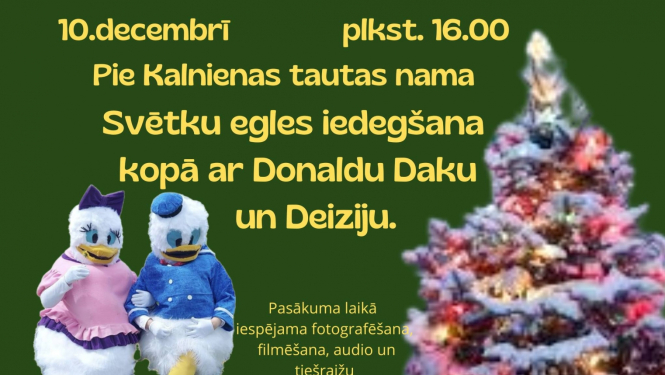 Egles iedegšana Kalnienā